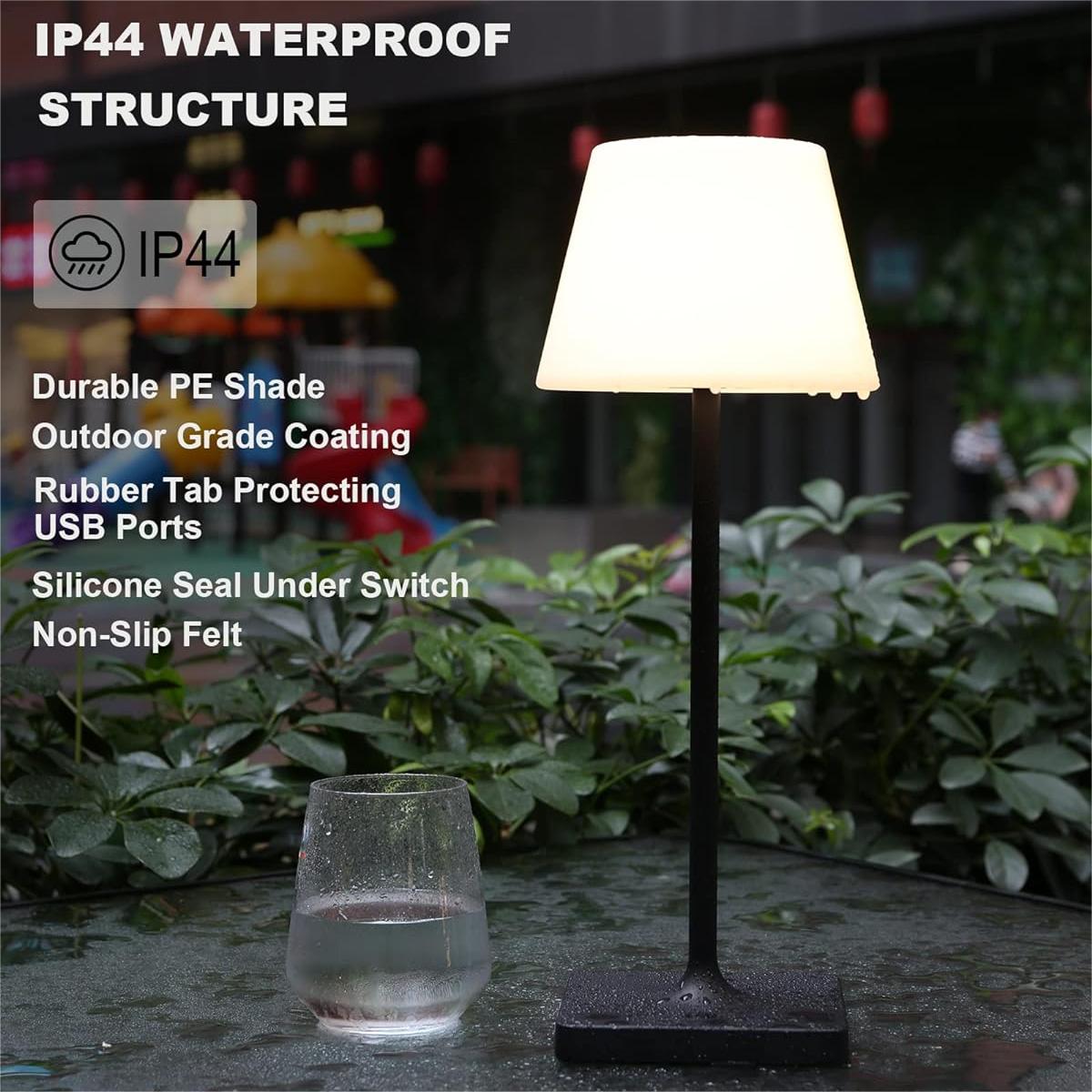 Rechargeable Table Lamp | Waterproof Table Lamp | Ping Lighting
